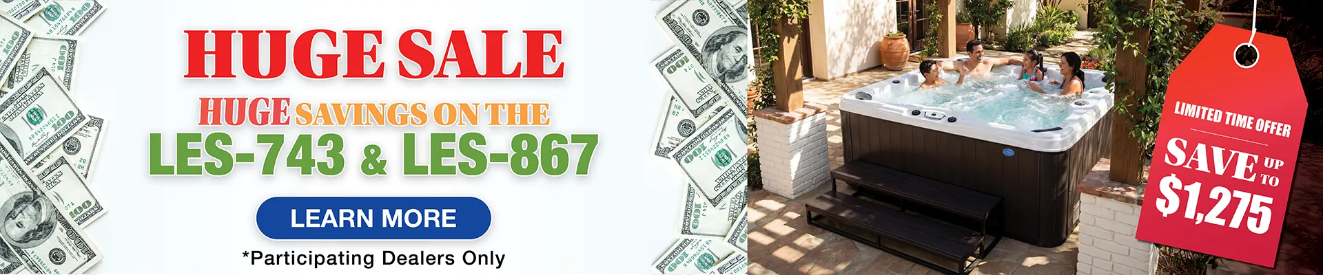 Calspas hot tub being used in a family setting - Tulsa